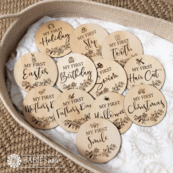 My First - Baby Milestone Set