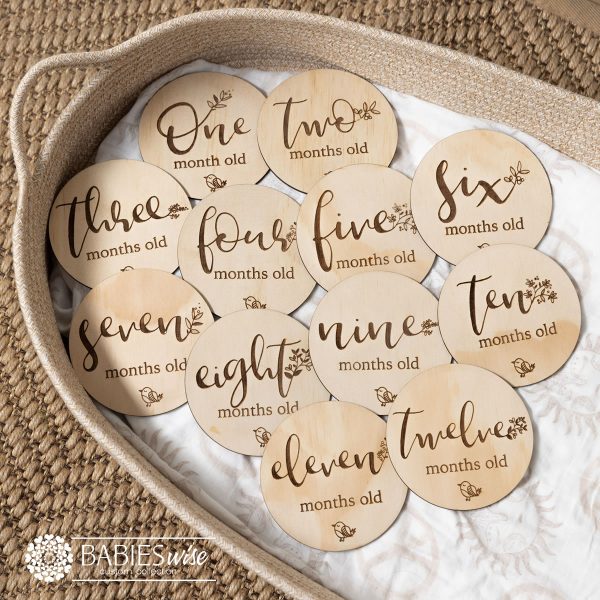 Baby Monthly Milestone Set