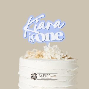 Personlised One <br> 3D Acrylic Cake Topper - Image 2