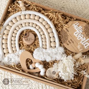 Neutral Baby Gift Box <br> Newborn Keepsake Gift Set - Image 2