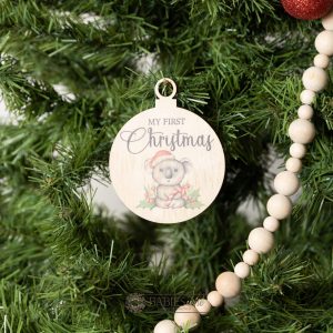 "My First Christmas Bauble"