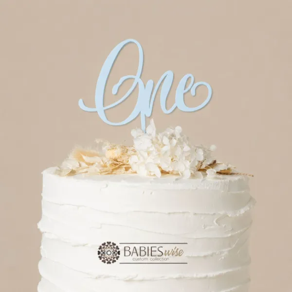 One Cake Topper <br> First Birthday - Image 2