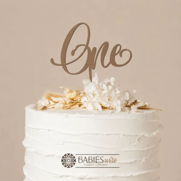 One Cake Topper <br> First Birthday - Image 5