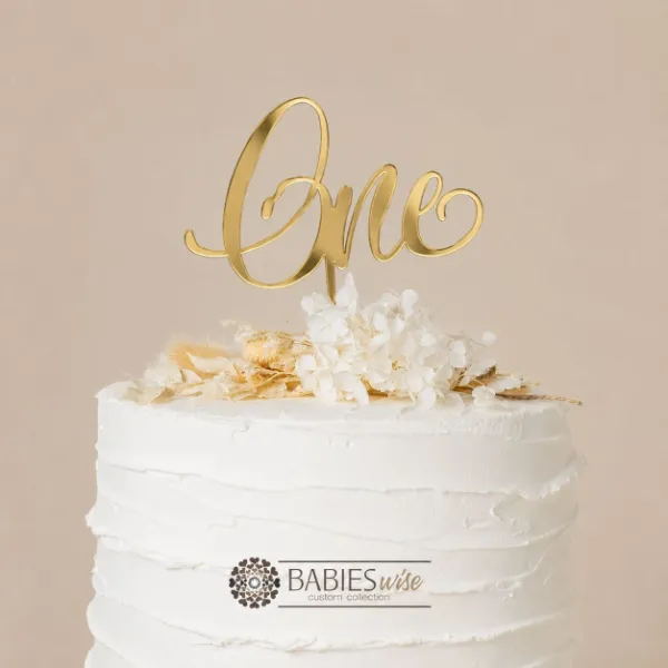 One Cake Topper <br> First Birthday - Image 9