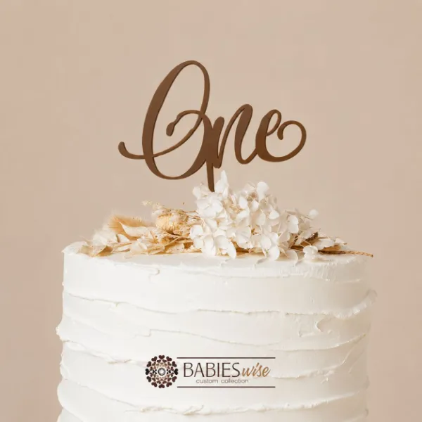 One Cake Topper <br> First Birthday - Image 6