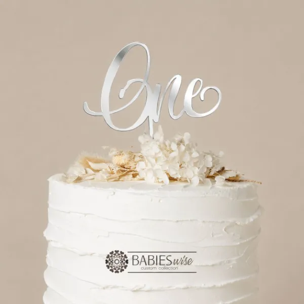 One Cake Topper <br> First Birthday - Image 7